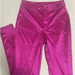 Skims disco Fuchsia pants